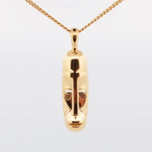 Warrior's Mask (18 Karat vergoldet)