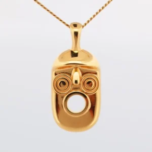 Mask of Hidden Words (18K vergoldet)