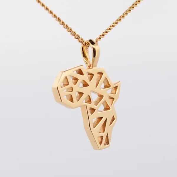 Mansa Musa Africa (18 Karat Gelbgold) – Bild 3
